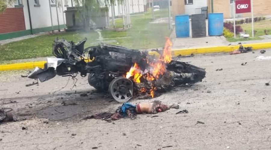 Carro bomba en Bogotá editada