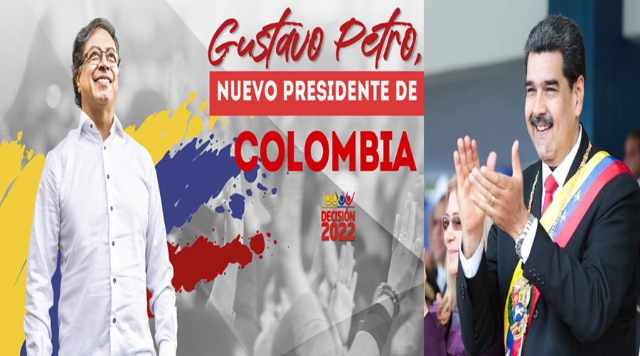 Nicolás Maduro estará en la posesión de Gustavo Petro, ambos paises reestablecen la diplomacia